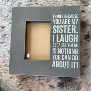 Primitive By Kathy - Sister Picture Frame